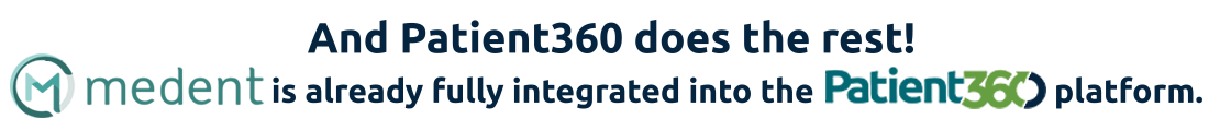 Patient 360 | Medent Landing Page